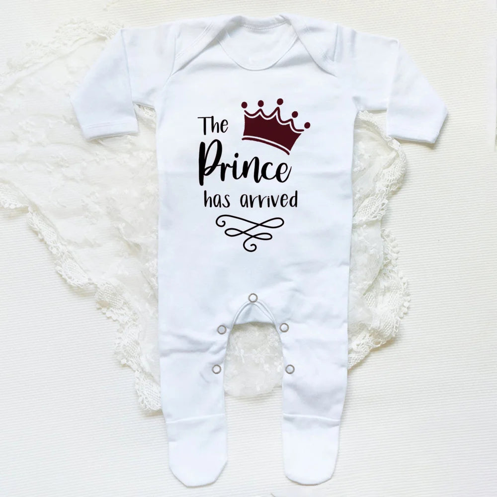 Baby Prince Sleepsuit