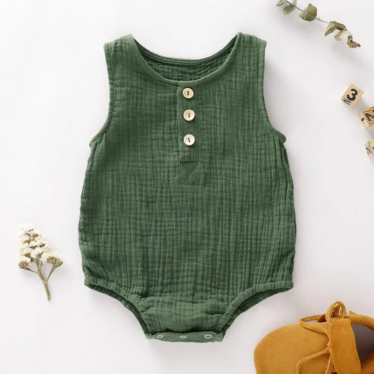 Newborn Infant Baby Boys Girls Romper Playsuit Jumpsuit