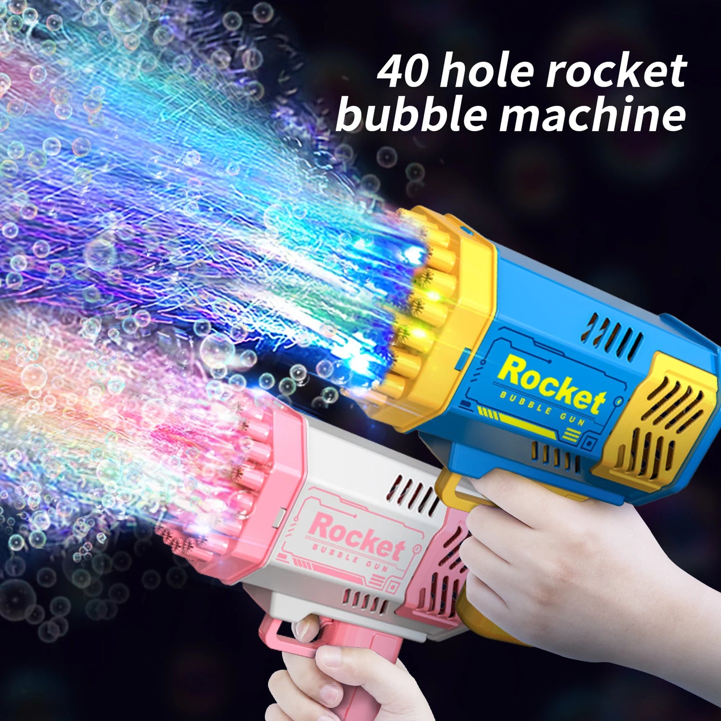 Rocket Bubble Gun