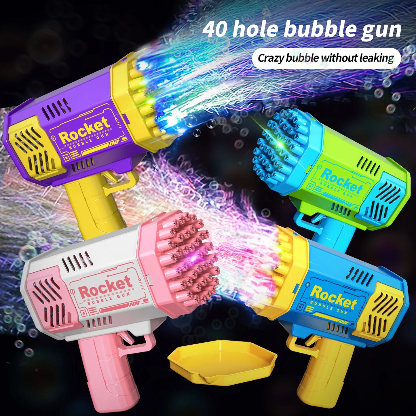 Rocket Bubble Gun