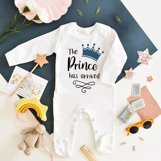 Baby Prince Sleepsuit