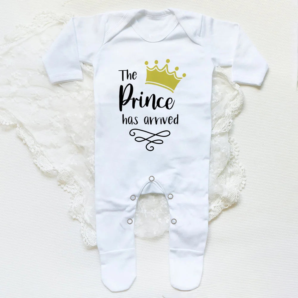 Baby Prince Sleepsuit