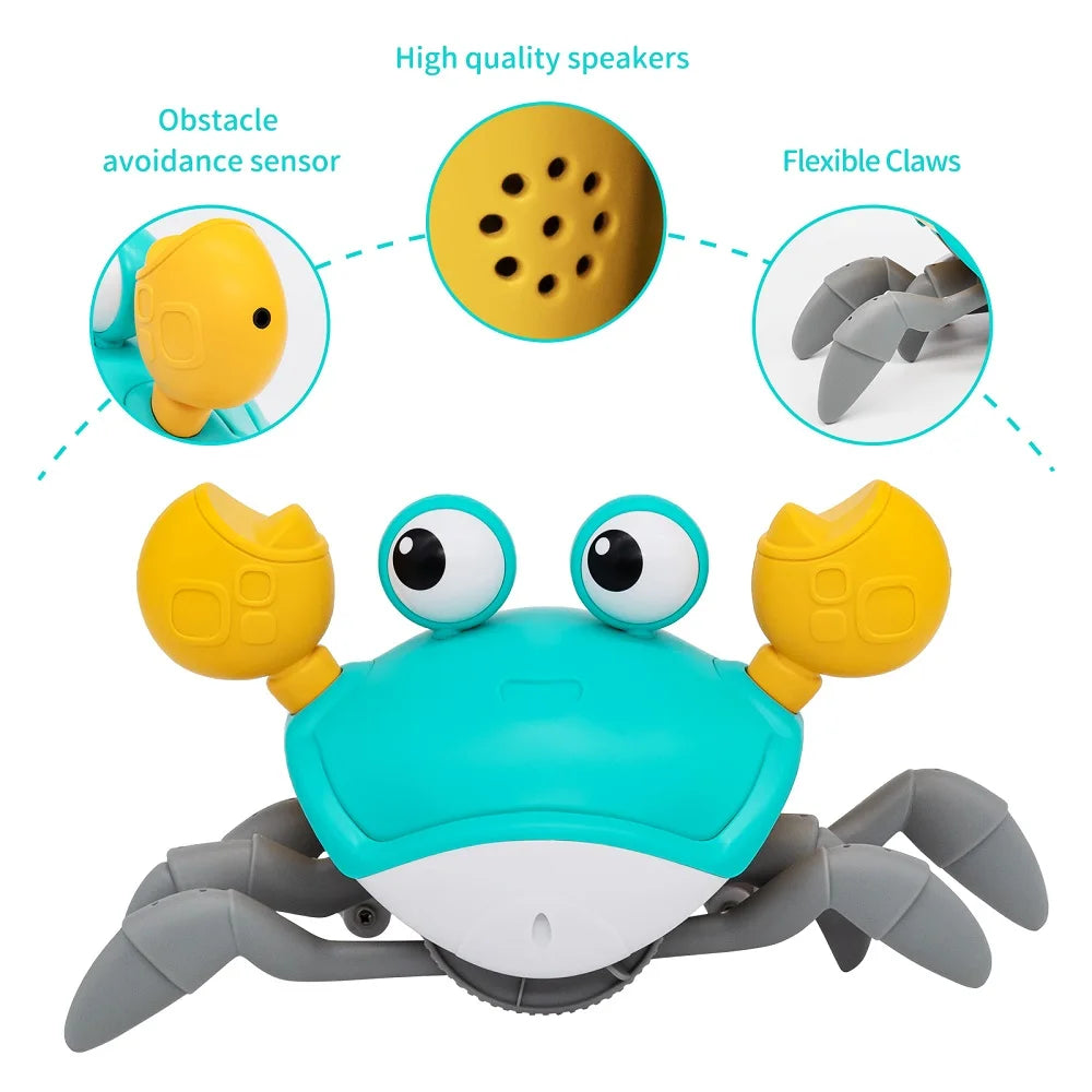 Interactive Crawling Crab Toy